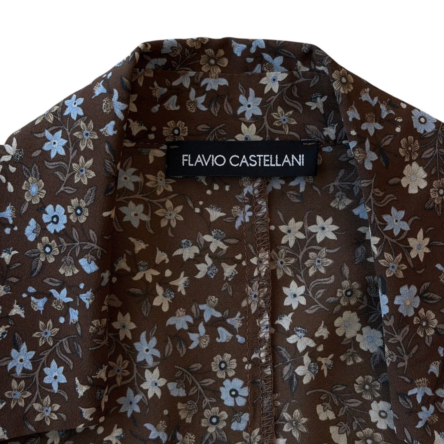 Flavio Castellani Italian Silk Blouse