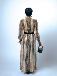1970's Dolly Rocker Maxi Length Dress