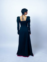 Load image into Gallery viewer, 1940&#39;s Bias Cut Long Sleeve Maxi Gown