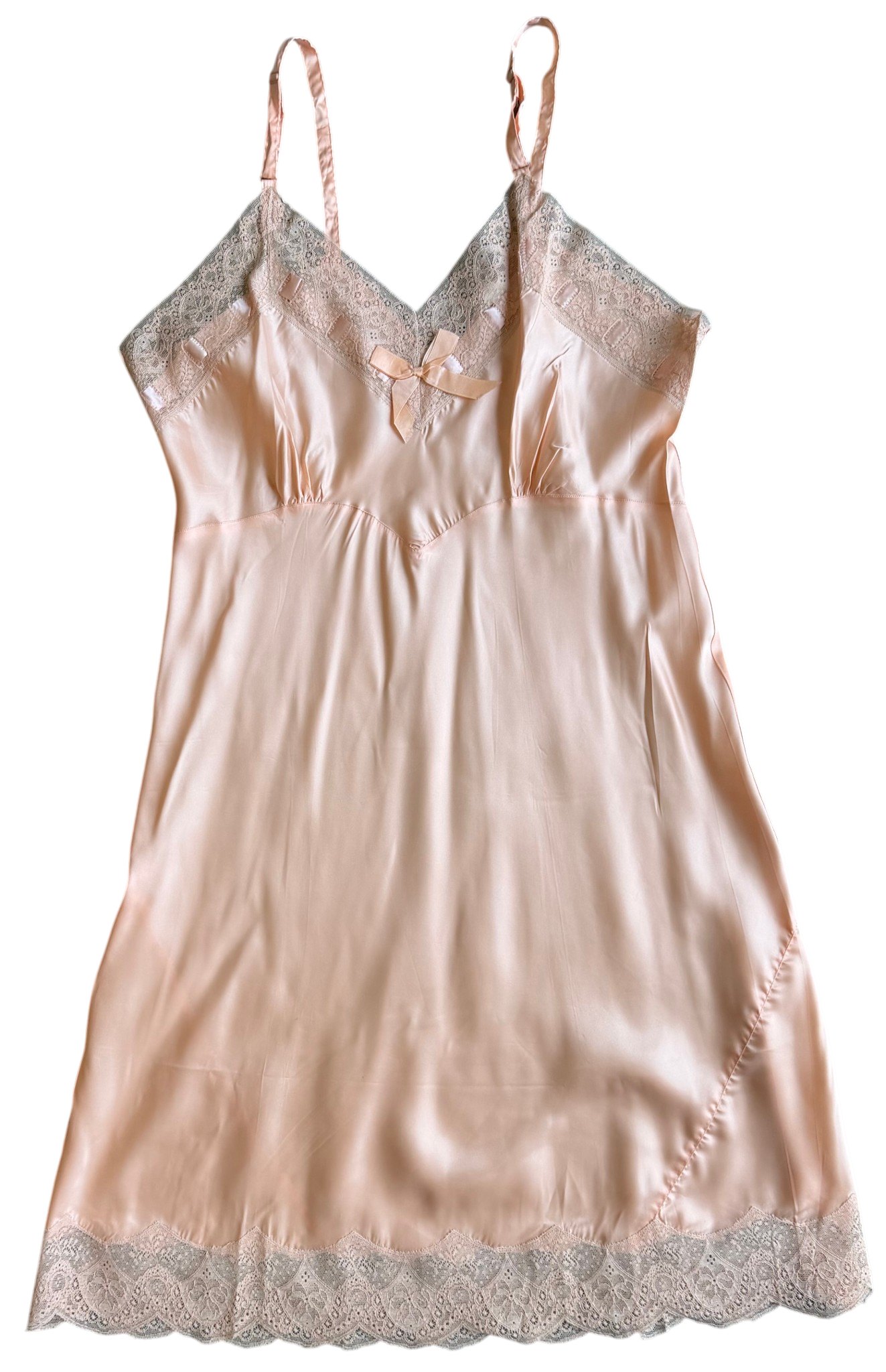 1930's-40's Rayon Slip Dress