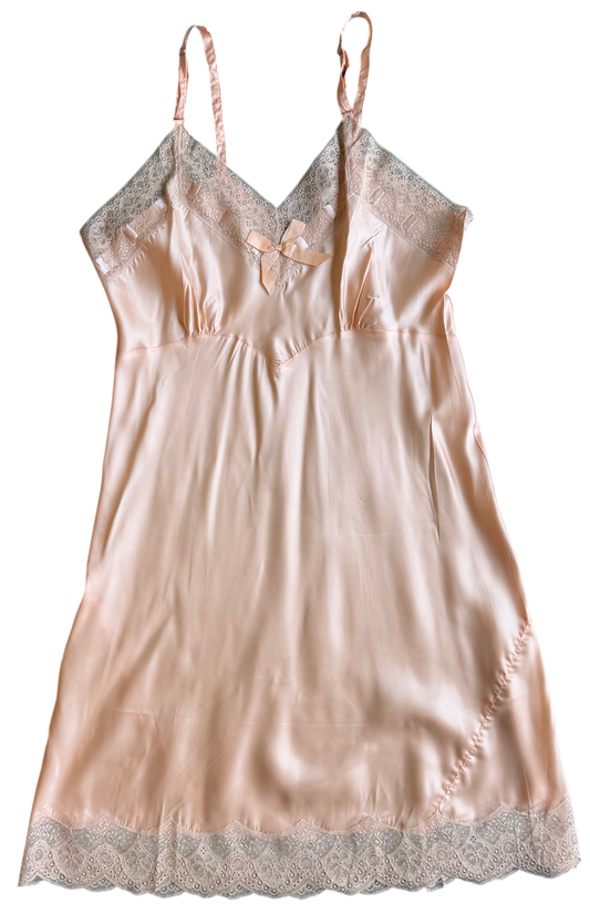 1930's-40's Rayon Slip Dress