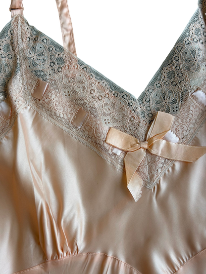 1930's-40's Rayon Slip Dress