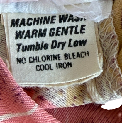 70's Patchwork Print Prairie Dress