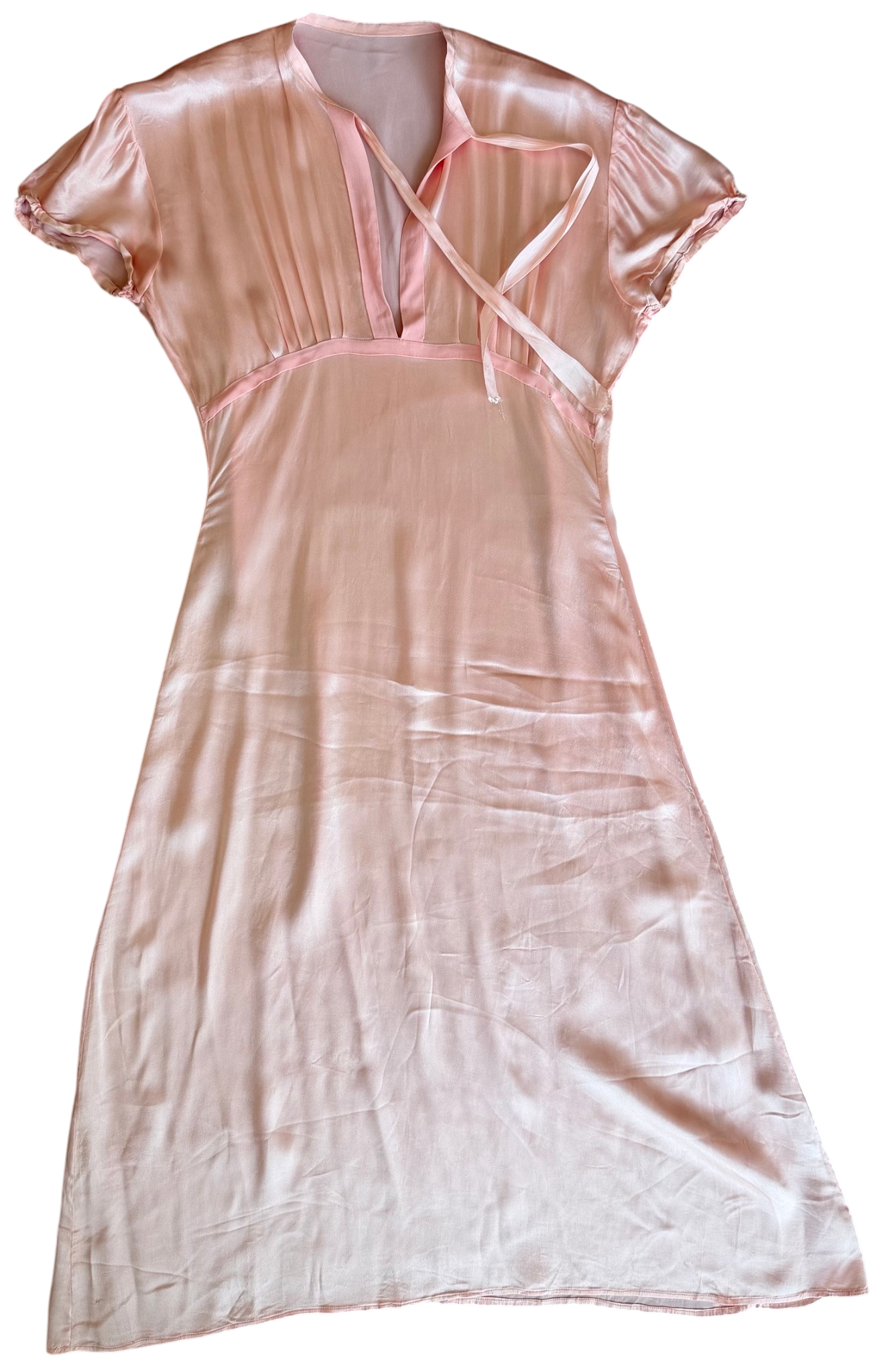 1930's Satin Slip Dress