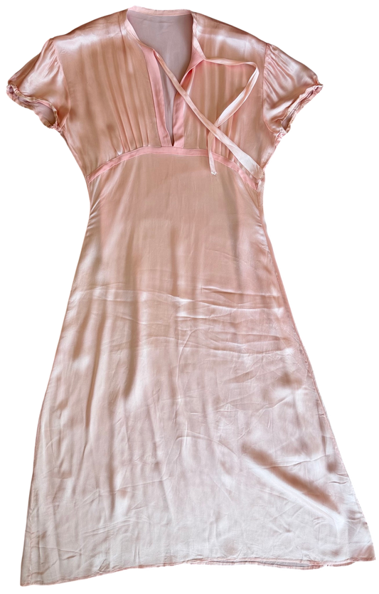 1930's Satin Slip Dress