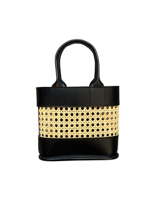 JXF Leatherworks Mini Cane Tote Bag