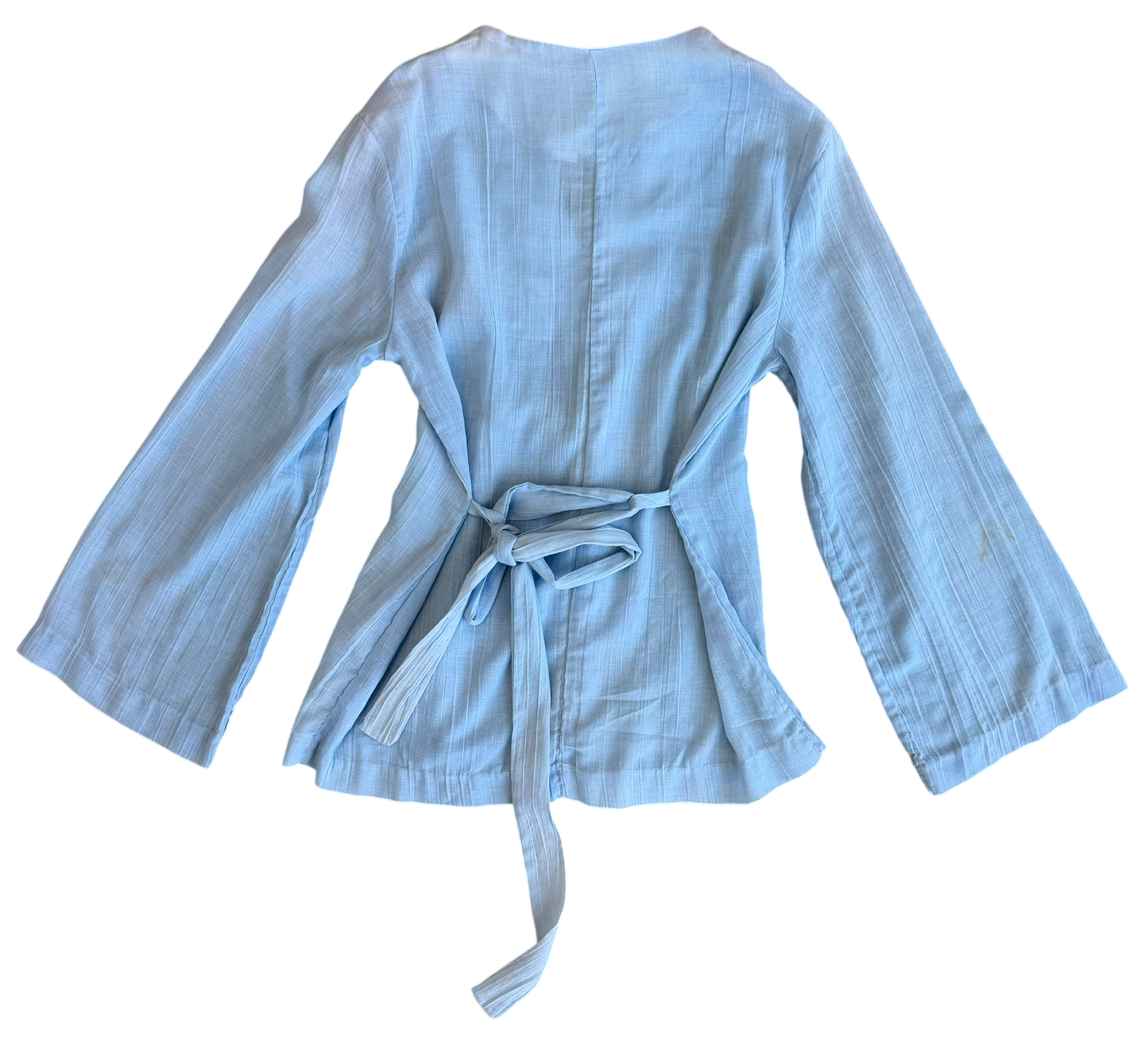 1970's Mister Marty Blue Long Sleeve Top