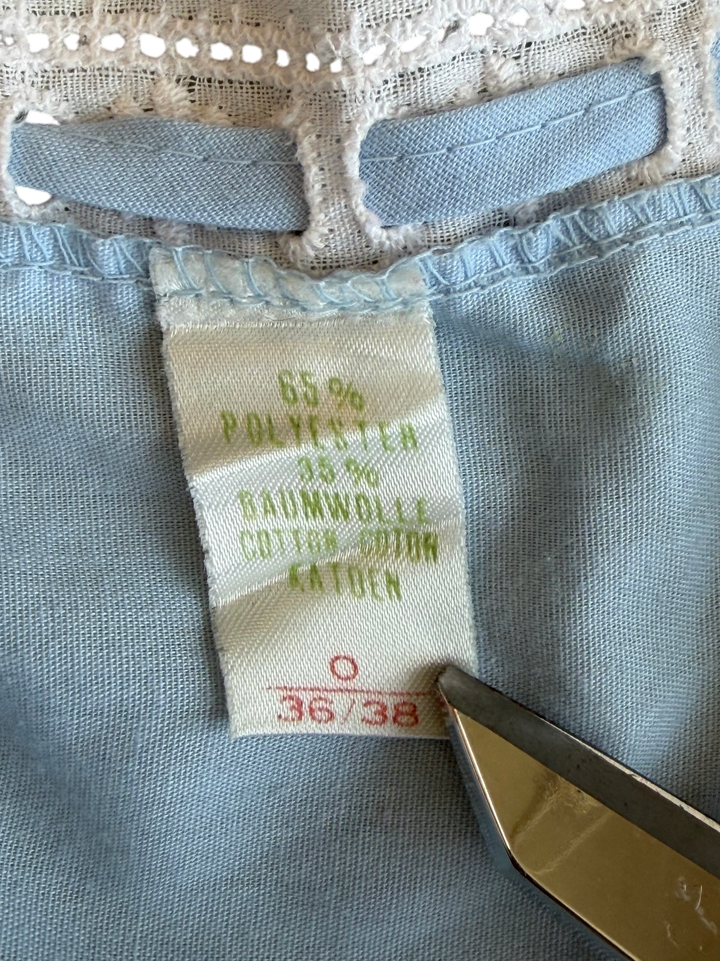 70's Baby Blue Jumpsuit