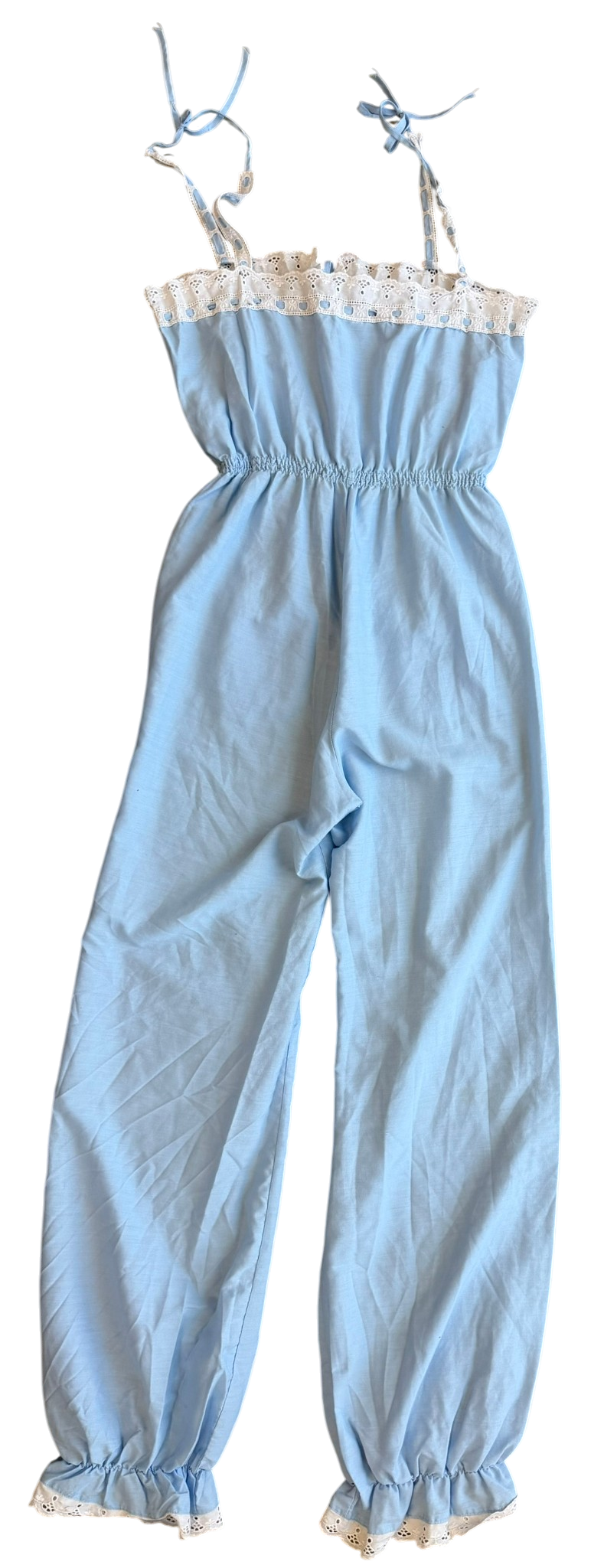 70's Baby Blue Jumpsuit