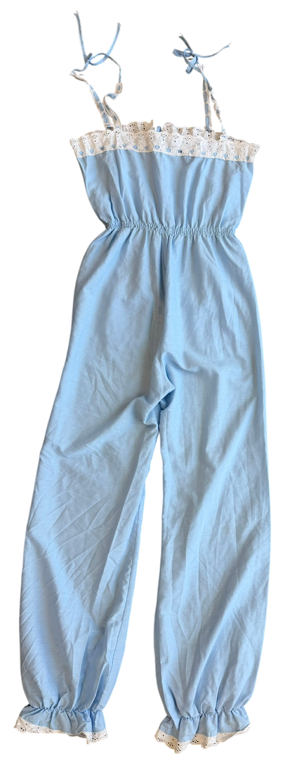 70's Baby Blue Jumpsuit