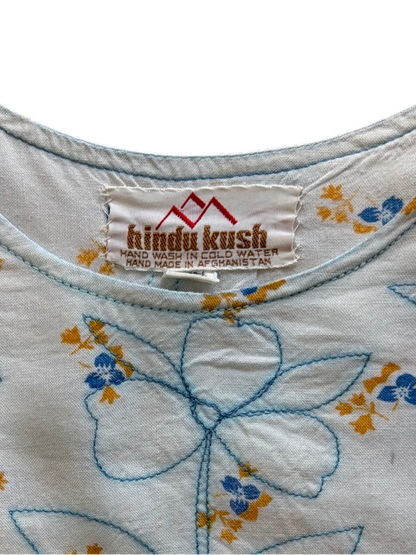 1970's Folk Cotton Blouse