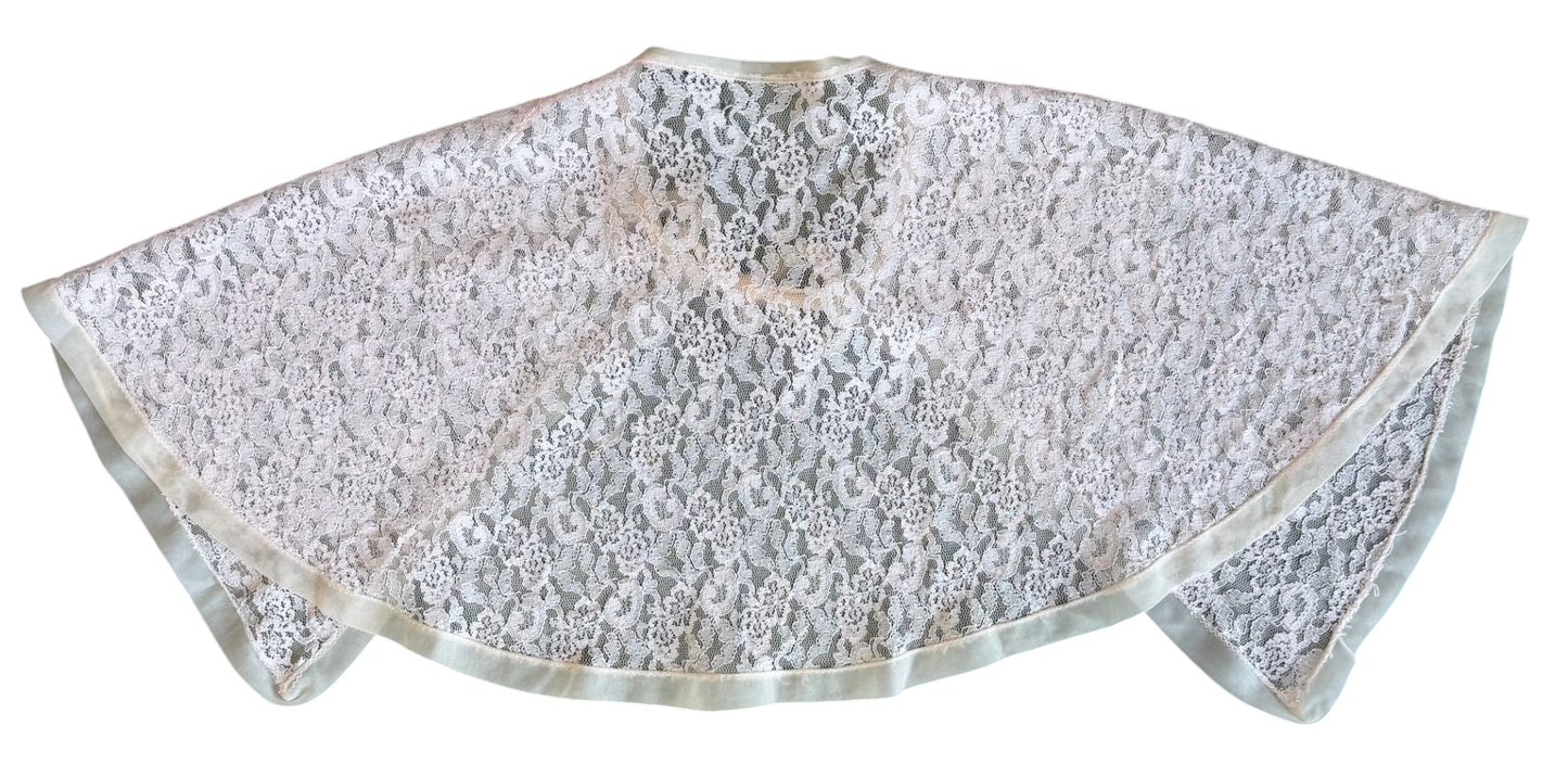 Antique Pale Pink Capelet