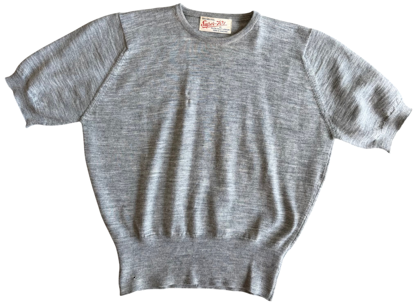 1970s English Wool Knit Top