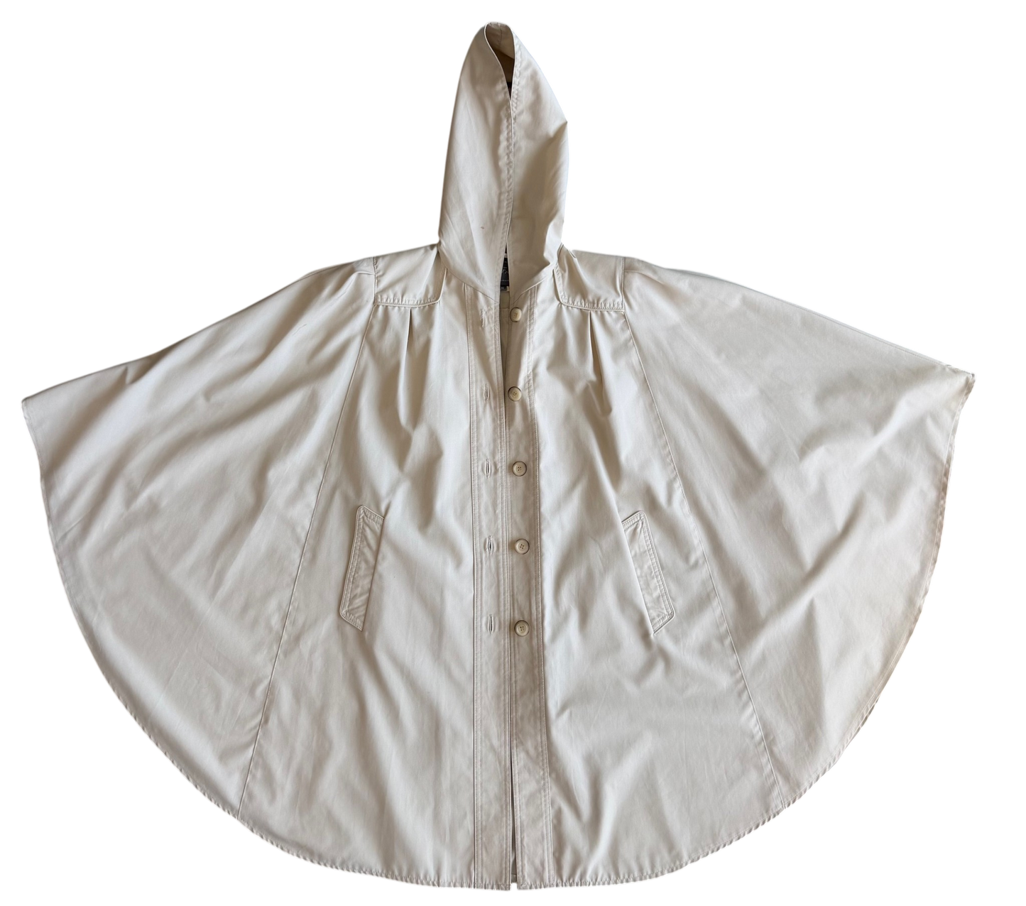 1970's Ms. Freddi Hooded Trench Cape