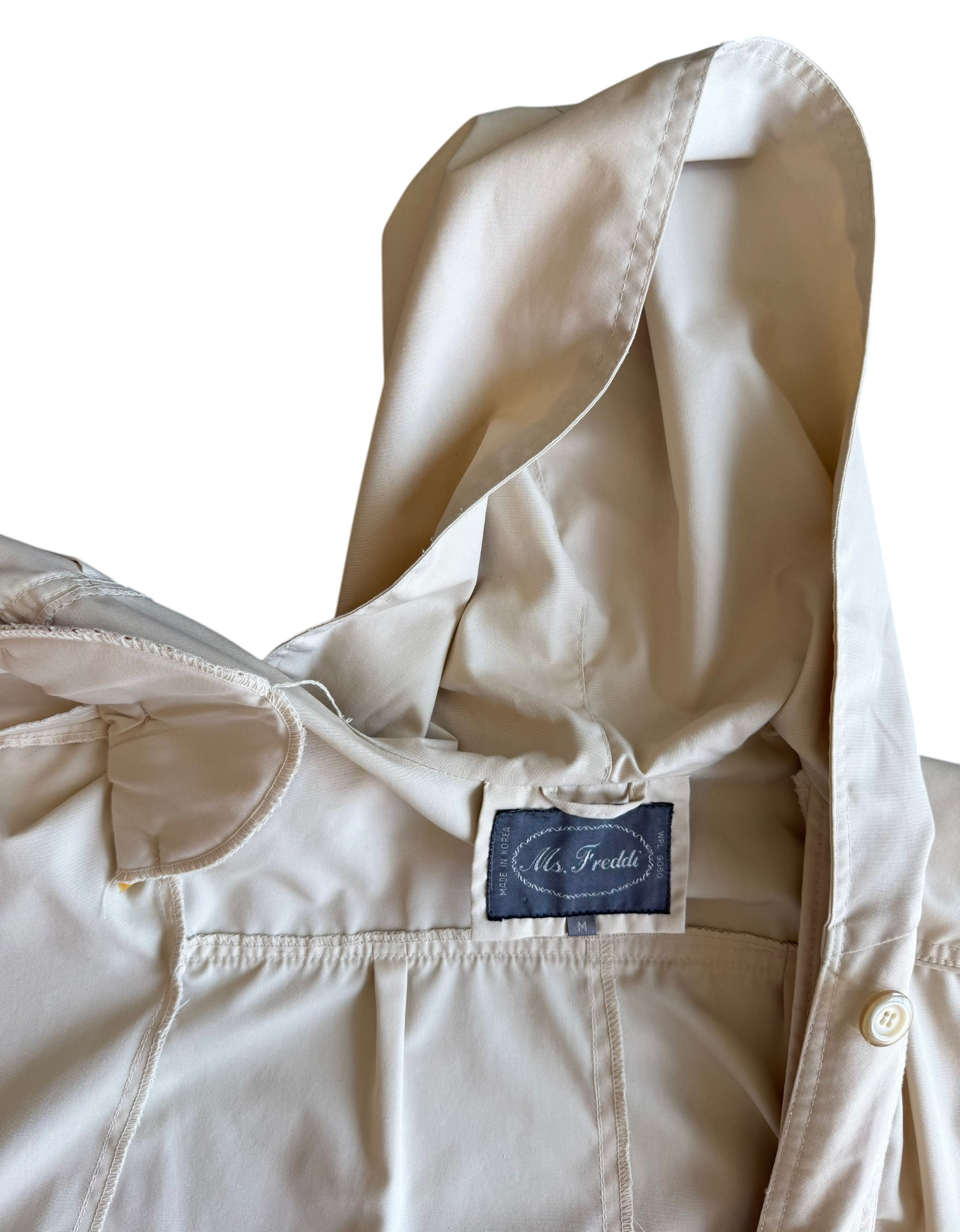 1970's Ms. Freddi Hooded Trench Cape