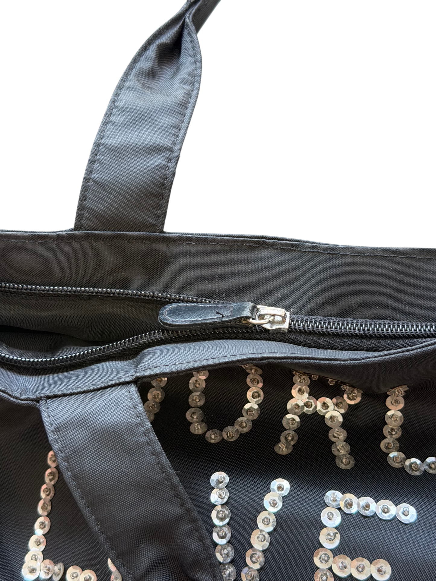 Vintage Fiorucci "LOVE YOU FOREVER" Sequin Tote