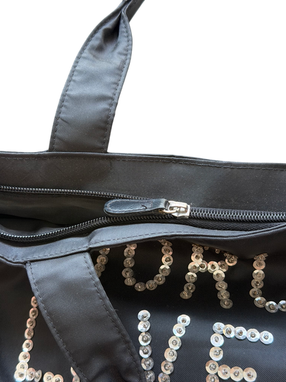 Vintage Fiorucci "LOVE YOU FOREVER" Sequin Tote