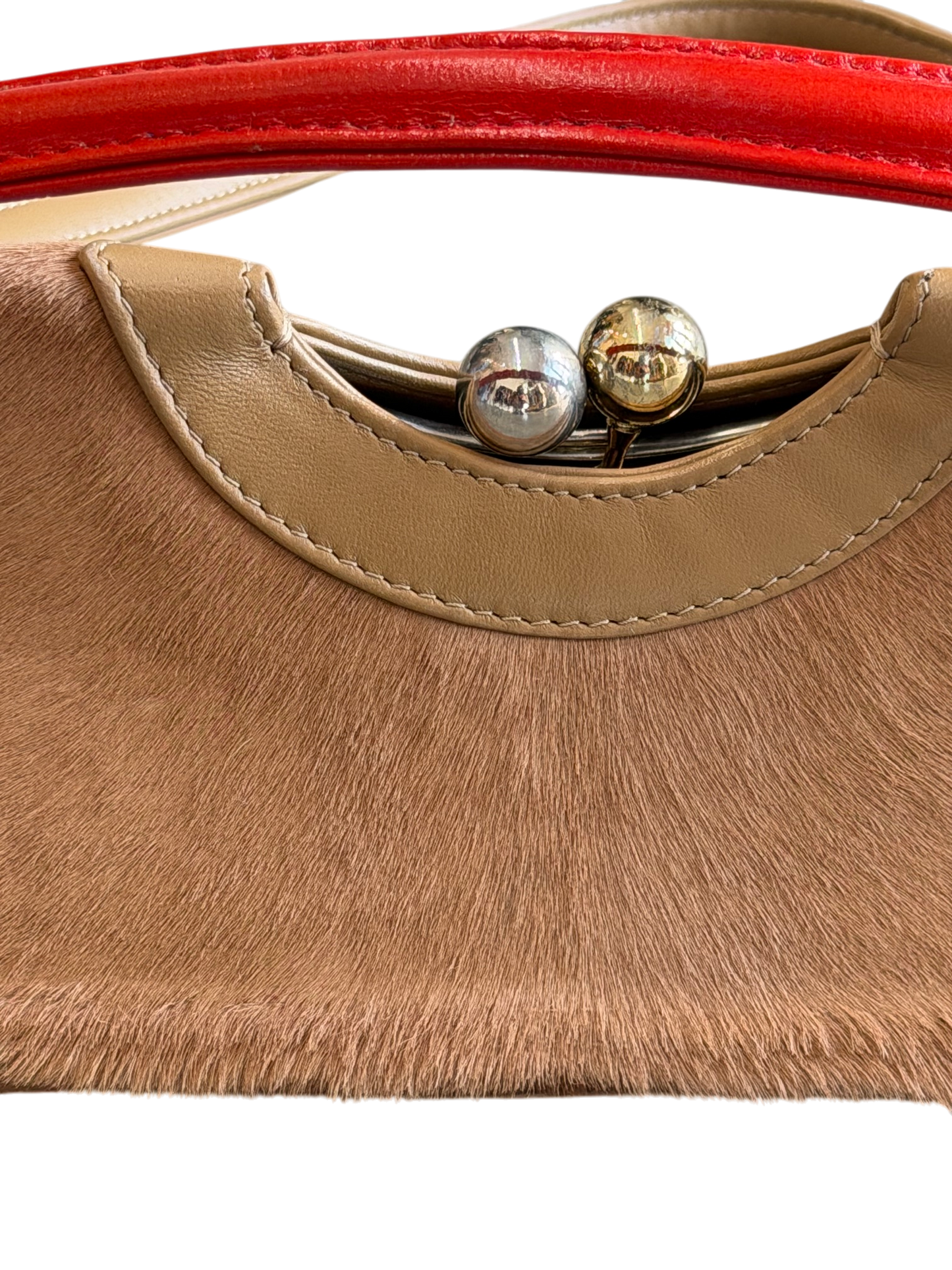 KUSTT Pony Hair Mushroom Bag