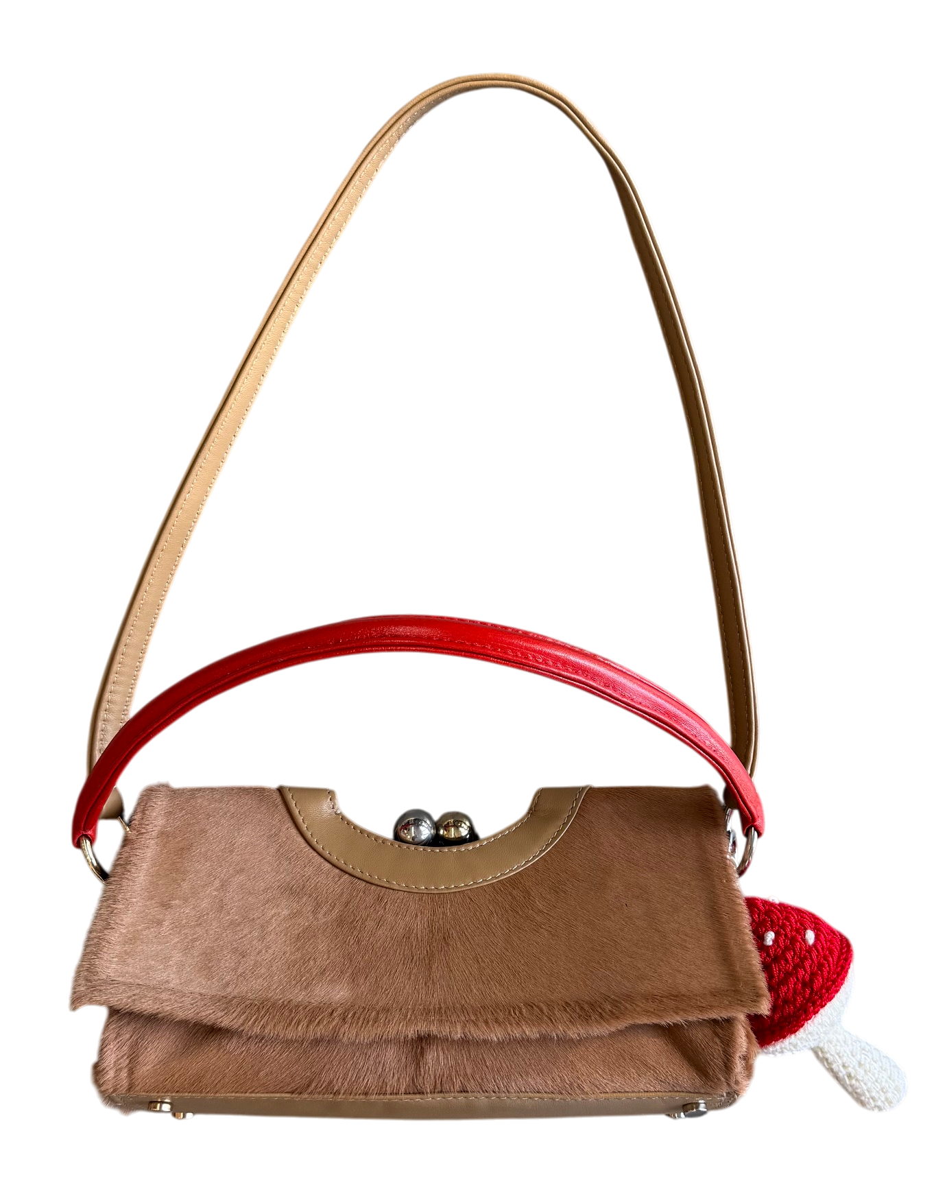 KUSTT Pony Hair Mushroom Bag