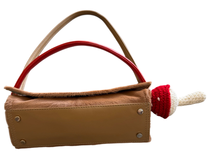 KUSTT Pony Hair Mushroom Bag