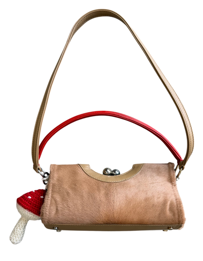 KUSTT Pony Hair Mushroom Bag