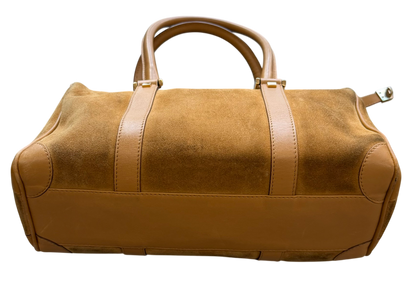 Gucci Suede Boston Bag