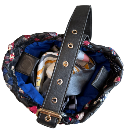 KUSTT "The Tie-Up" One-of-a-Kind Woven Bag