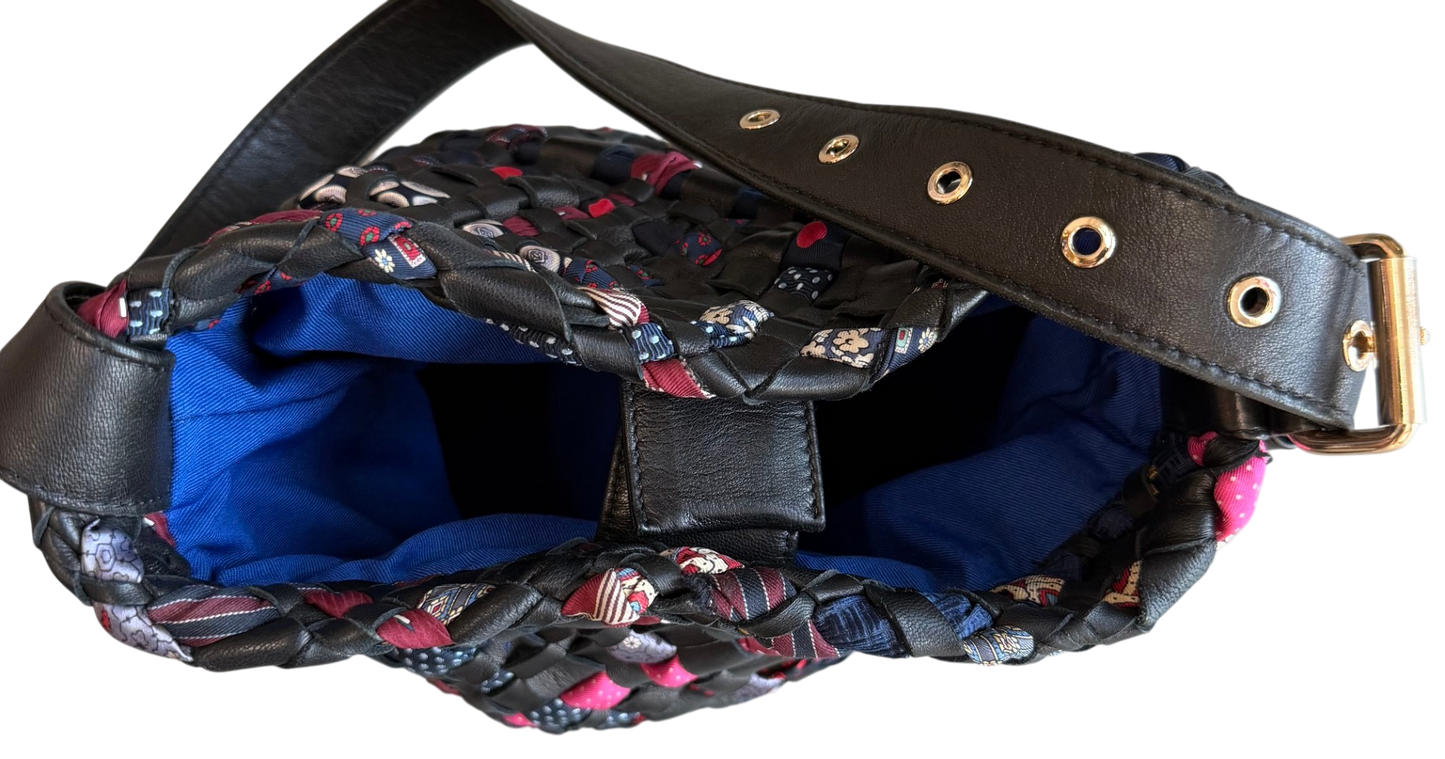 KUSTT "The Tie-Up" One-of-a-Kind Woven Bag