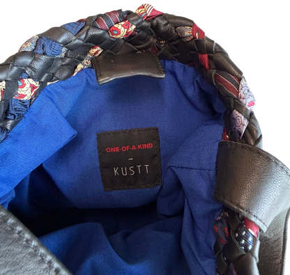 KUSTT "The Tie-Up" One-of-a-Kind Woven Bag