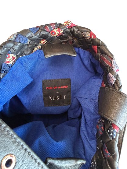 KUSTT "The Tie-Up" One-of-a-Kind Woven Bag
