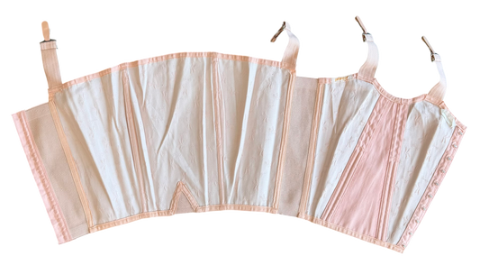 1950s Triumph Pink Jacquard Garter Belt