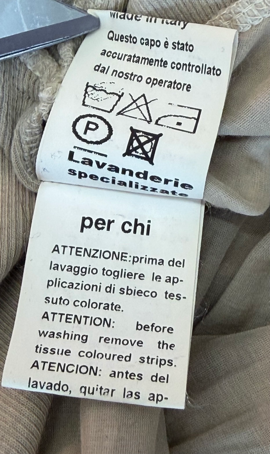 Italian Y2K Per Chi Dress