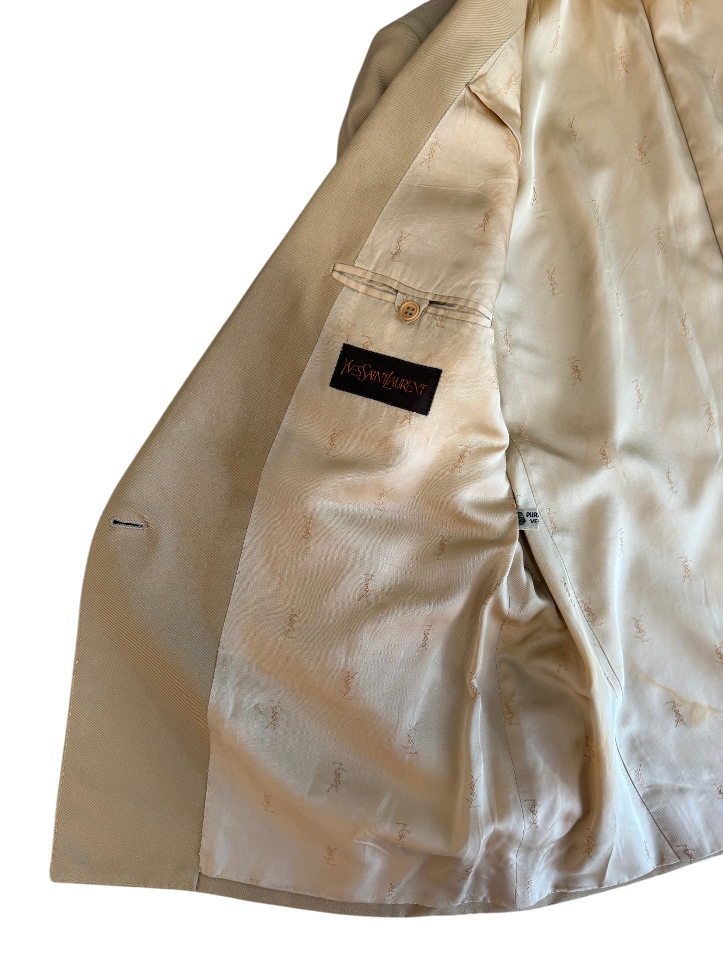 1970s Yves Saint Laurent Double-Breasted Blazer