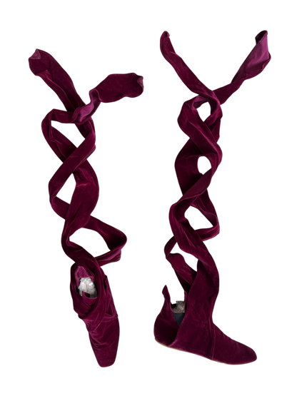 Romeo Gigli Iconic Tie Up Shoes