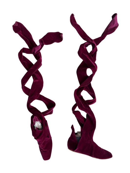 Romeo Gigli Iconic Tie Up Shoes