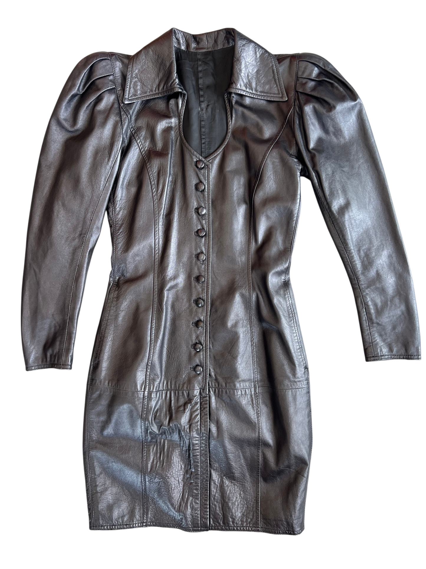 Italian Leather Dress