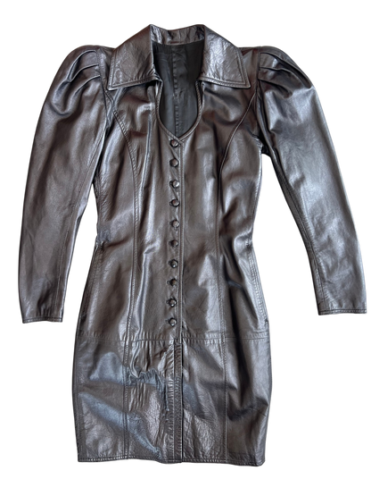 Italian Leather Dress