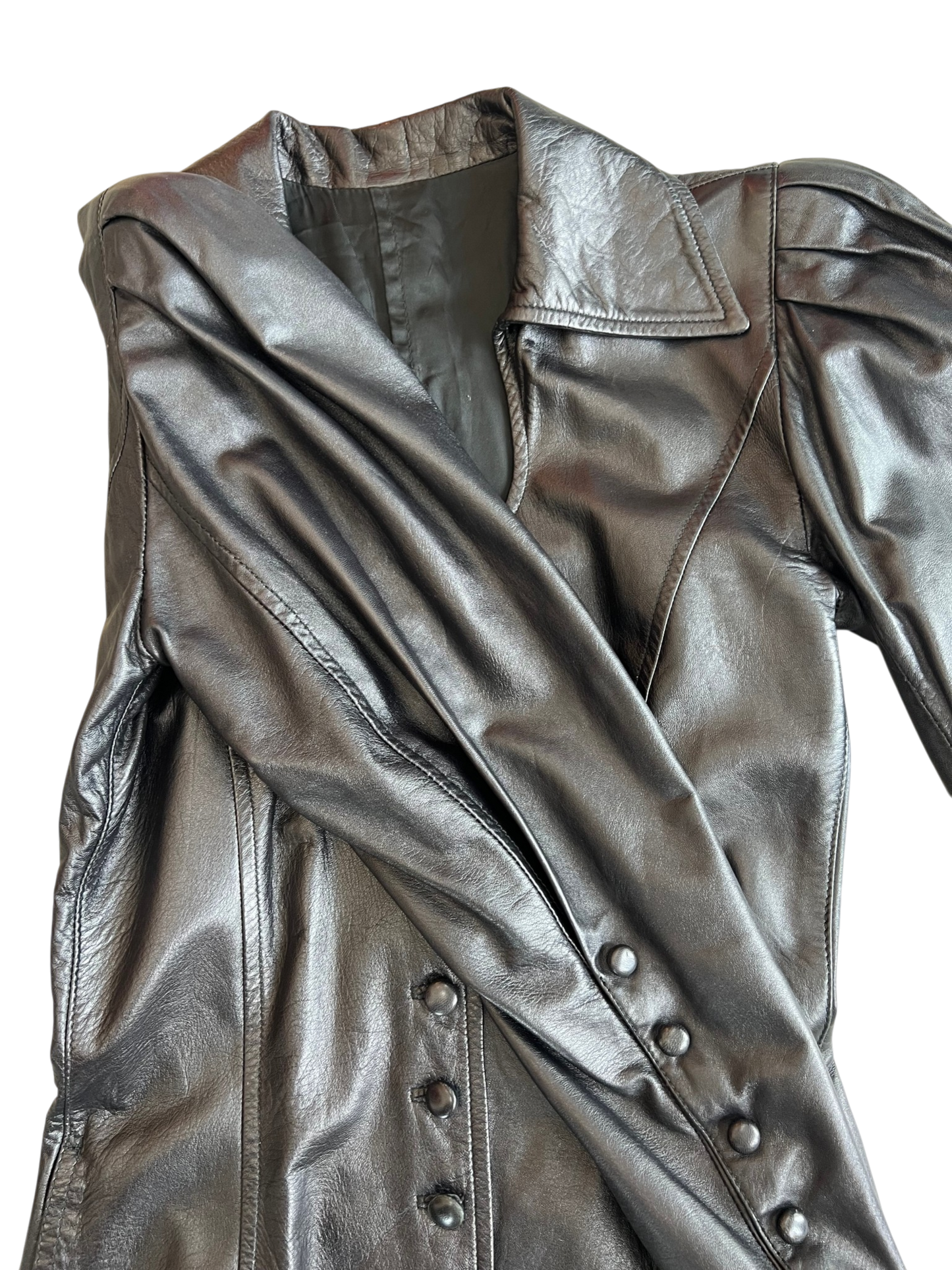 Italian Leather Dress