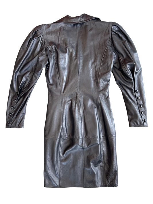 Italian Leather Dress