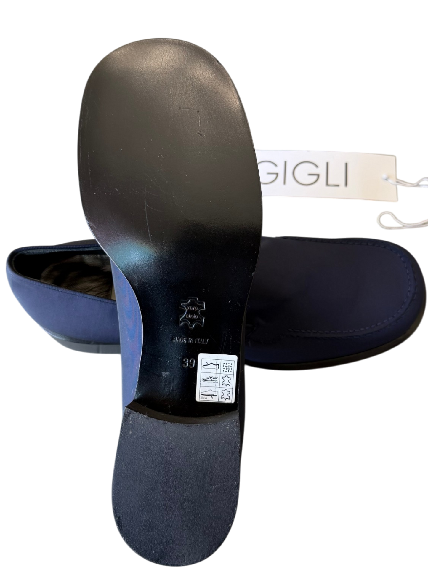 Dark Blue Gigli Shoes