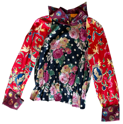 Christian Lacroix Neiman Marcus Silk Skirt Set