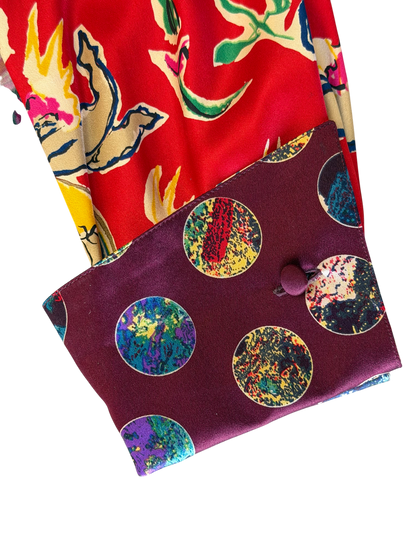 Christian Lacroix Neiman Marcus Silk Skirt Set