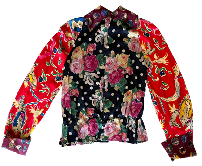 Christian Lacroix Neiman Marcus Silk Skirt Set