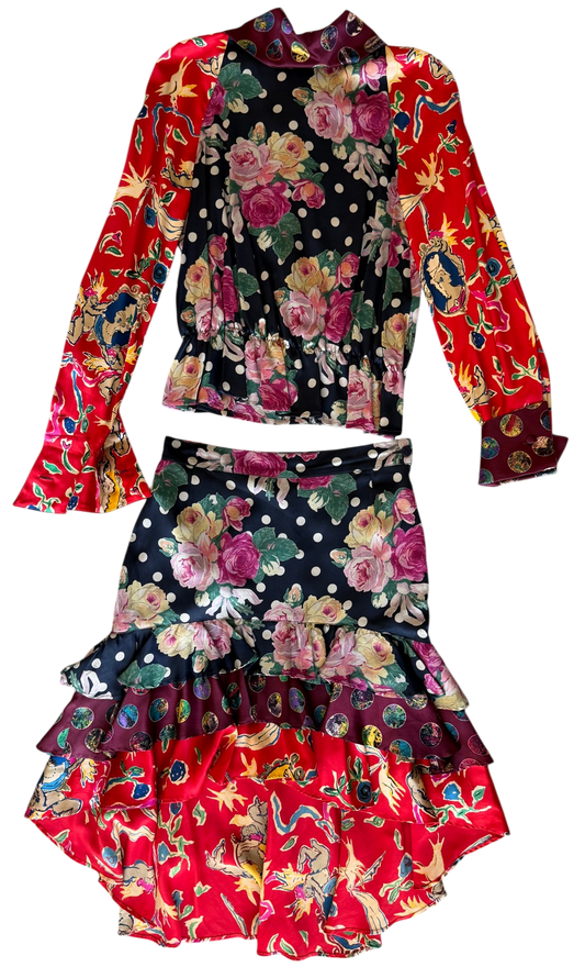 Christian Lacroix Neiman Marcus Silk Set