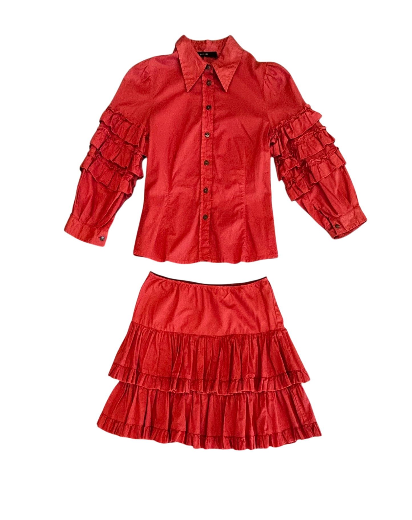 Per Chi Italian Cotton Two Piece Set