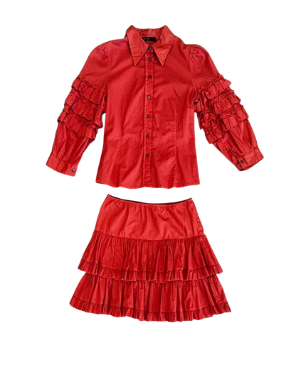 Per Chi Italian Cotton Two Piece Set