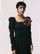 Load image into Gallery viewer, 1940&#39;s Bias Cut Long Sleeve Maxi Gown