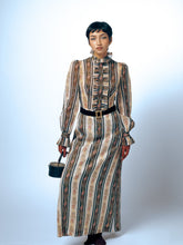 Load image into Gallery viewer, 1970&#39;s Dolly Rocker Maxi Length Dress