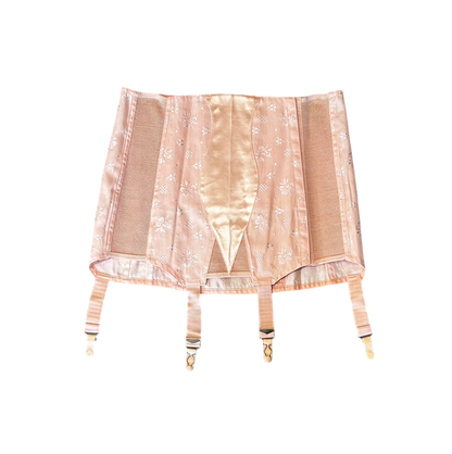 1950's Triumph Pink Jacquard Garter Belt