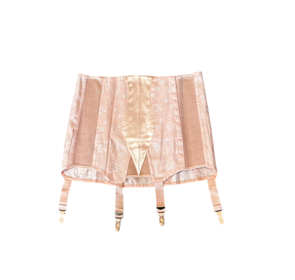 1950's Triumph Pink Jacquard Garter Belt